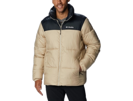 Abrigo para Hombre COLUMBIA (XL - Poliéster - Multicolor)