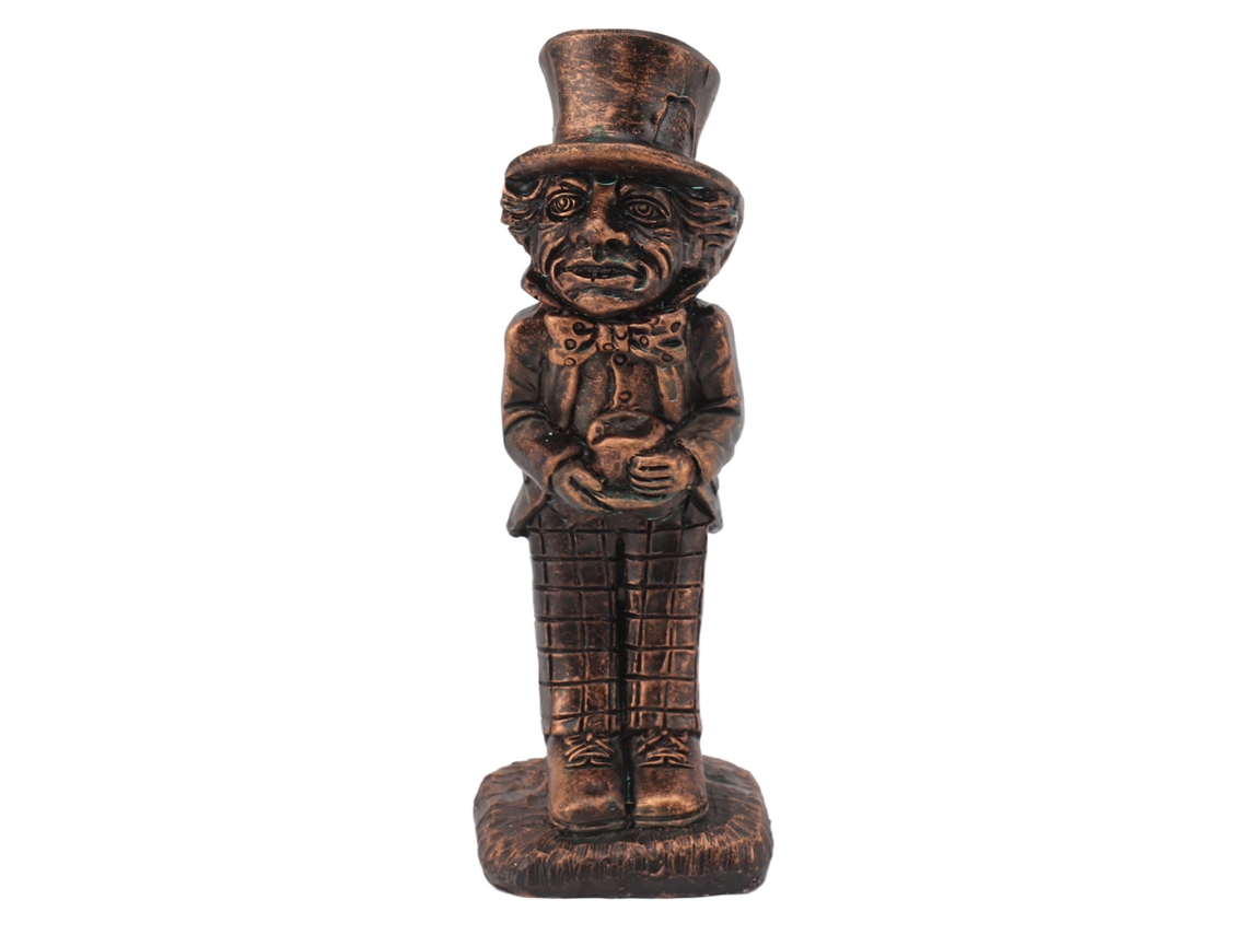 Figura de resina decorativa para mesa, estilo cómic, ideal para jardín u oficina.