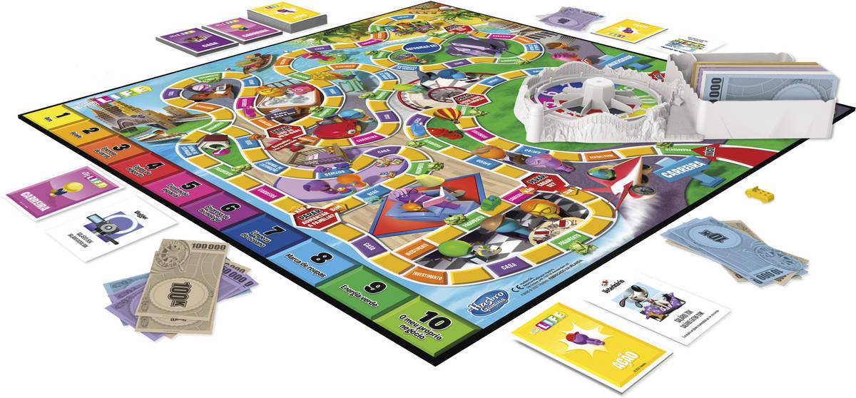 Juego Colectivo HASBRO GAMING Game of Life (8 años)