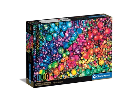 Puzzle rompecabezas CLEMENTONI Marbles (10 anos - 1000 unidades)