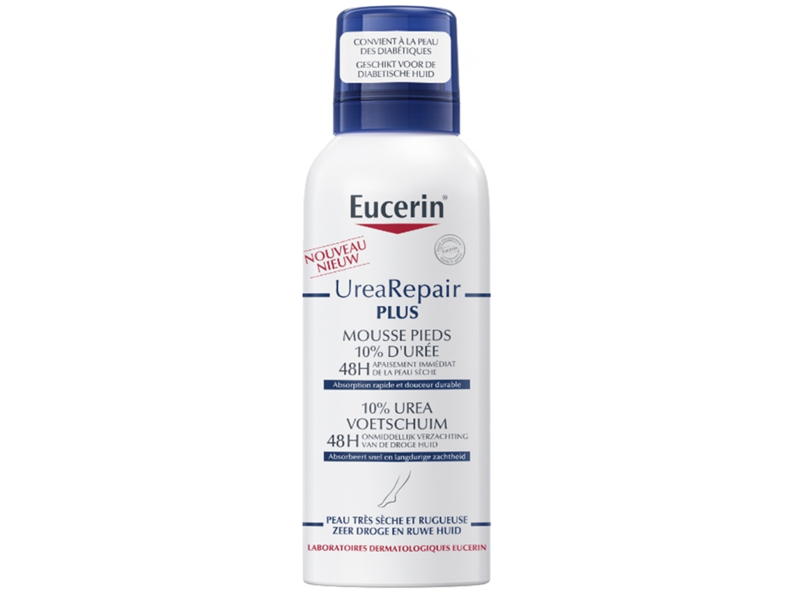 Urearepair Plus Espuma para Pies 10% Urea 150 Ml EUCERIN