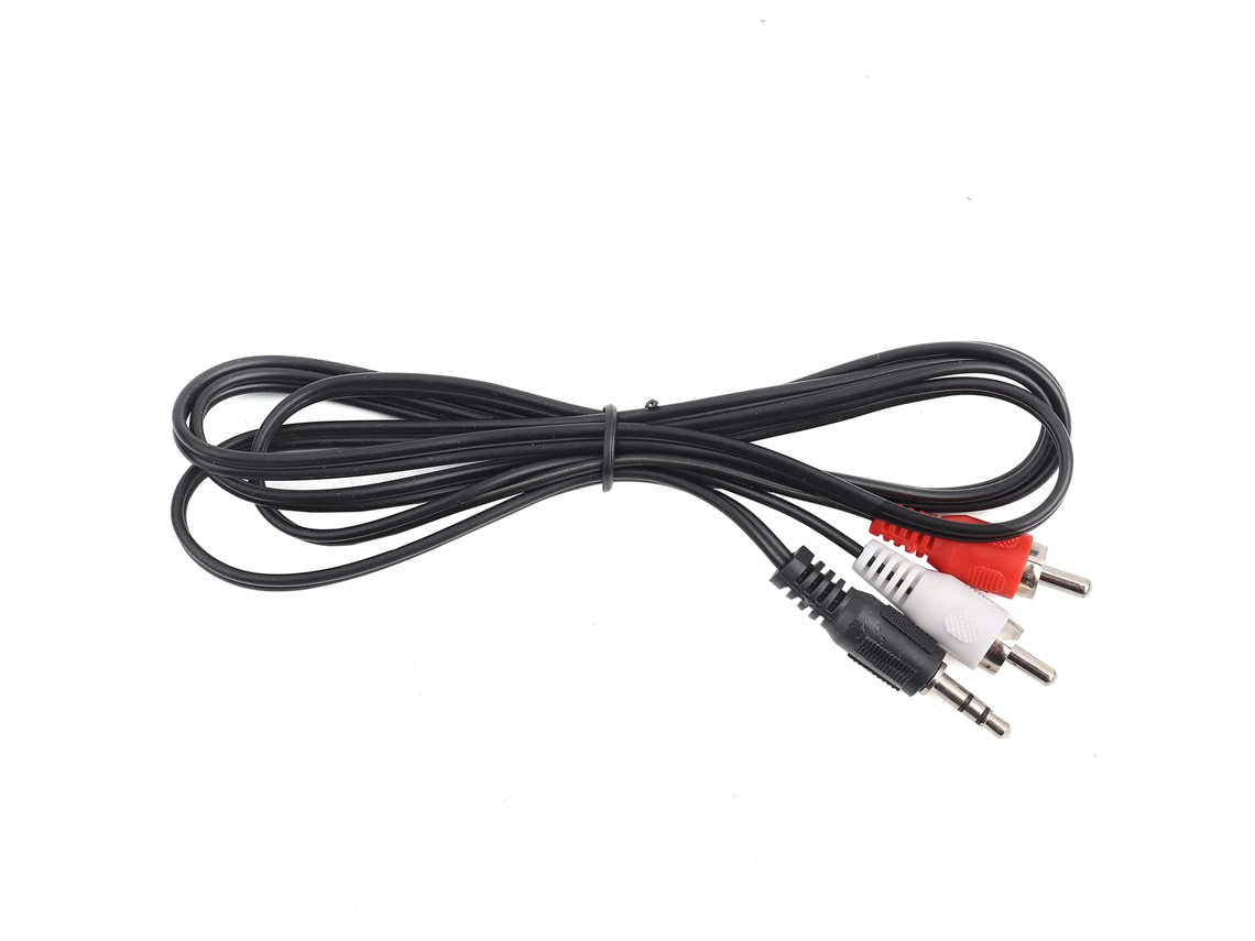 Cable De Audio (transmisión De 3.5 Mm A Rca Dual De 1 M)