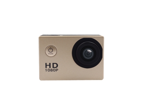 Cámara digital Cámara de video digital Action HD Impermeable Marrón
