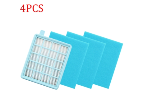 4 unids/set filtros Hepa para Philips Fc8470 Fc8471 Fc8472 Fc8473 Fc8474 Fc8476 Fc8477 filtro de repuesto para aspiradora