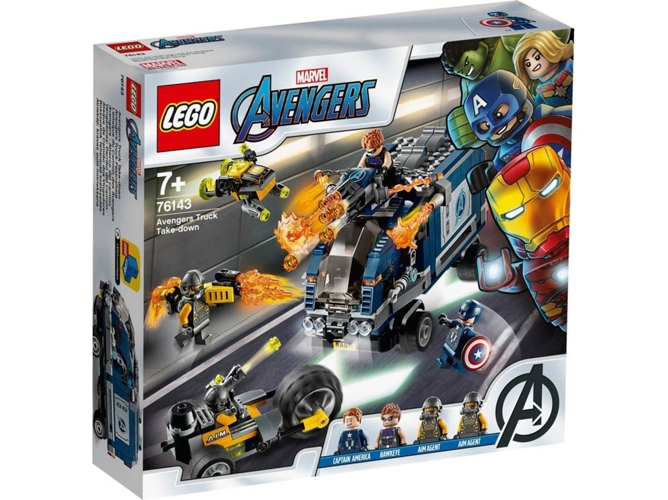 LEGO Super Heroes: Avengers Truck Attack - 76143 (Edad Mínima: 7 - 477 Piezas)