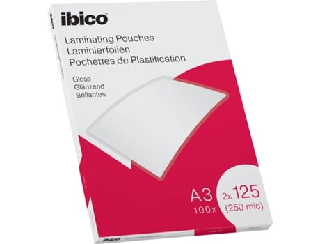 Fundas de Plastificar IBICO Pouch A3 125 Mic