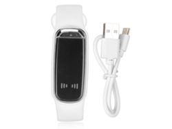 Elegante Reloj Digital Led Recargable De 12/24 Horas Para Hombre Y Mujer, Color Blanco.