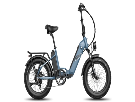 FAFREES Ff20 Polar Bicicleta Elétrica 500W Autonomia 110Km Frenos de Disco Azul