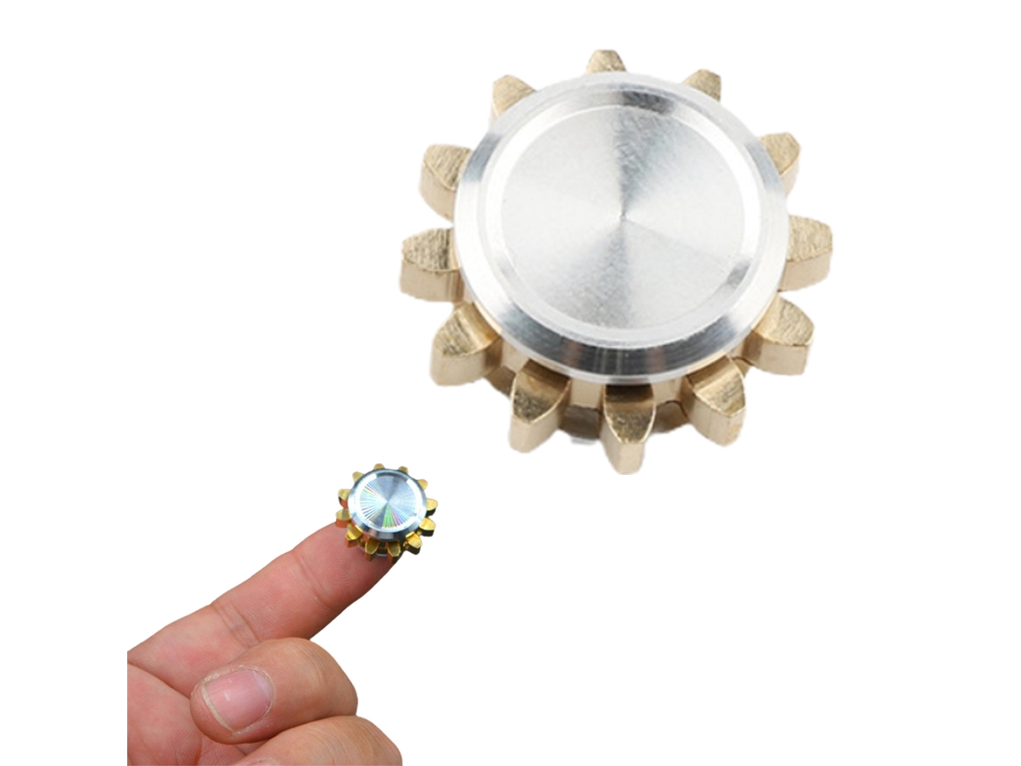 Mini Juguete Antiestrés Con Forma De Mira Telescópica Metálica, Ideal Para Llevar En La Punta Del Dedo O Como Regalo Para Amigos.
