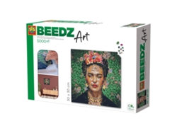 Juego Criativo SES Frida Kahlo Abalorios C/5000 Beedz Art 06011 (Edad Mínima Recomendada: 12 años)