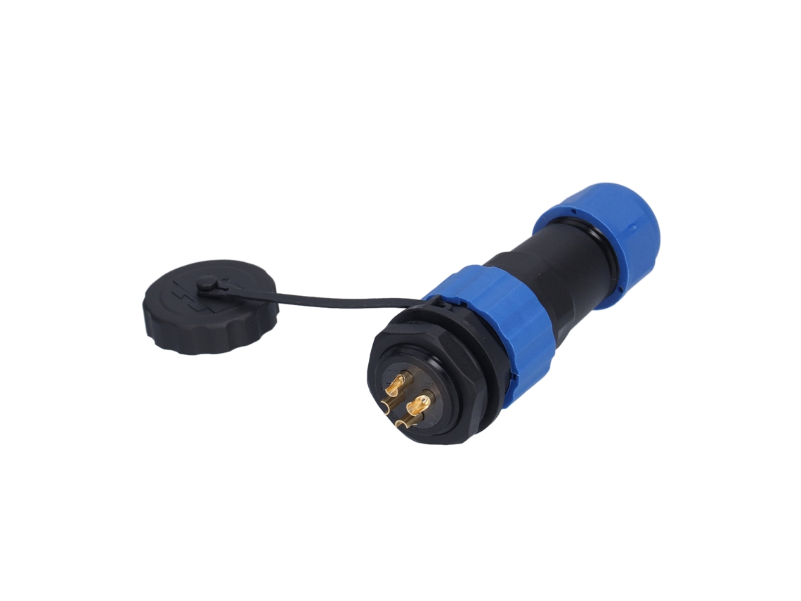 2026velora-conector De Aviación Ip68 Impermeable Macho Hembra Terminal De Culo 380v Sp204 Pin