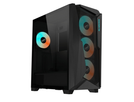 Caja Gaming GIGABYTE Ac301Gw Atx 2Xusb3.0 1Xusbc Rgb S/F Negro
