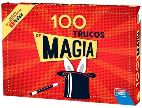 Juego Colectivos FALOMIR Caja Magia 100 Trucos (Edad Mínima Recomendada: 7años)