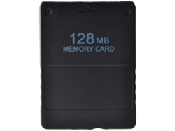 Tarjeta de memoria de 128 MB para Sony Playstation 2 (PS2), color negro