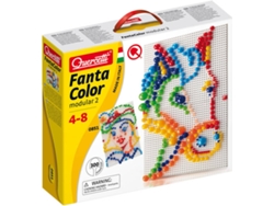 Juego Educativo QUERCETTI Pegs Fantacolor Modular 2 300 pz (Edad Mínima: 4 Años - 34 x 29 x 7 cm)