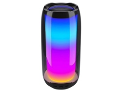 Altavoz Bluetooth Yizhood Bluetooth 5.0 e IPX5 resistente al agua, 7-9 horas de reproducción, color negro