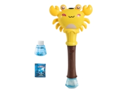 Dan26-varilla De Burbujas Cangrejo Musical Con Luces Máquina De Burbujas Automática Portátil Regalo Para Niños Niñas Y Niños