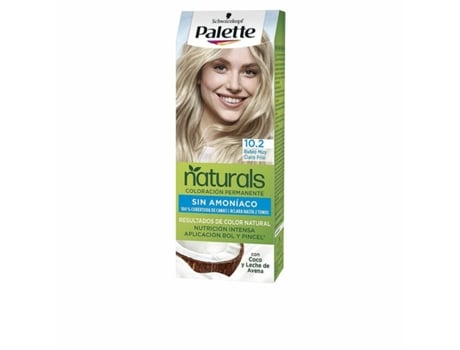 Tinte Permanente Schwarzkopf Palette Natural Nº 10.2