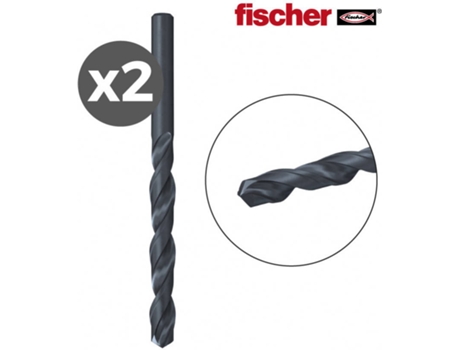 Pack 2 Taladros Metal FISCHER Hss-R Din338 3,5X39 - 70 - 2K 530409