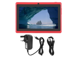 Tableta compacta mini HD 7.8G ROM Quad Core Wi-Fi Bluetooth Android Rojo Dorado Claro