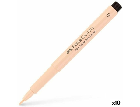 Rotuladores FABER-CASTELL pitt artist alperce 10 unidades