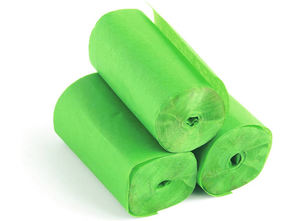 Serpentina TCM 10m x 5 cm, Claro Verde, 10x