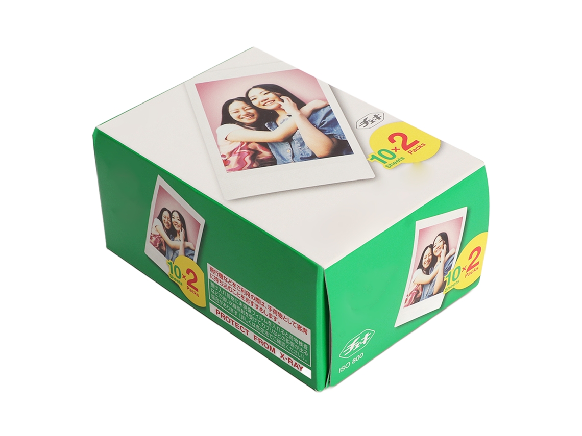 20 Hojas De Película Instantánea Para Fujifilm Mini 12 11 9 8 7+ 40 90 70 Link Sp 2