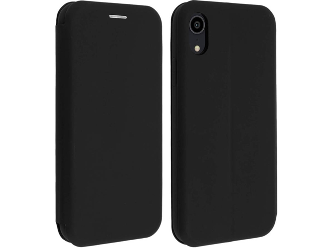 Funda iPhone XR AVIZAR Wallet Negro