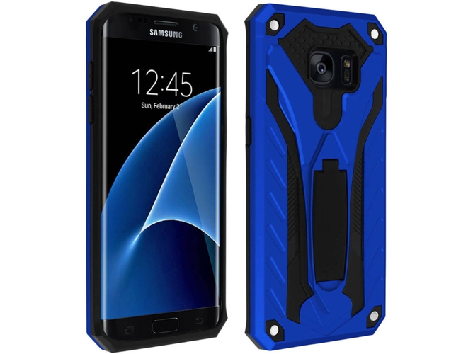 Carcasa Samsung Galaxy S7 Edge AVIZAR Serie Phantom Azul