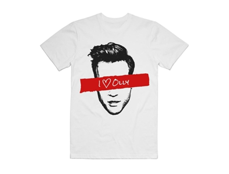 Camiseta ROCKINSTONE Olly Murs I Heart Olly (S)