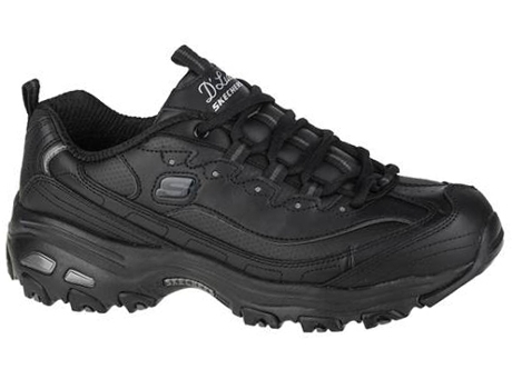 Zapatillas Deportivas SKECHERS Dlites Fresh Start (Negro - Cuero Natural- 40)