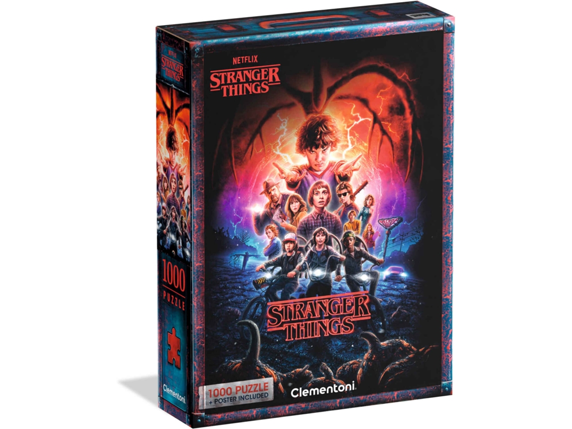 Clementoni - Rompecabezas de Stranger Things de 1000 piezas