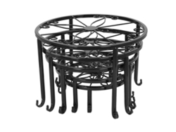 5 Juegos De Soportes Metálicos Decorativos Y Estables Para Macetas De Plantas De Interior Y Exterior.