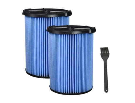 Filtro plisado de 2 piezas para Ridgid Vf5000 tipo húmedo/seco para aspiradora Ridgid