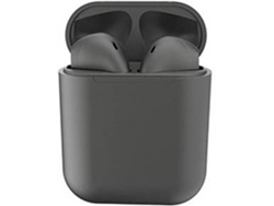 Auriculares Bluetooth True Wireless KLACK InPods 12 (In Ear - Negro Metalizado)