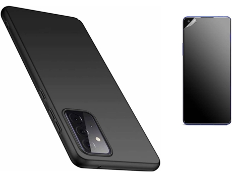 Carcasa y Protector de Pantalla Oppo Reno 6 5G Negro