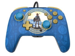 Mando Rematch Wired Zelda Hyrule Blue