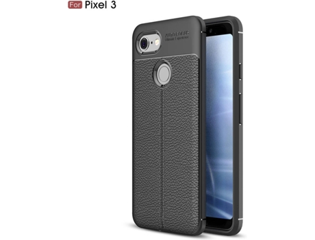 Carcasa Google Pixel 3 Rugged Leather Negro