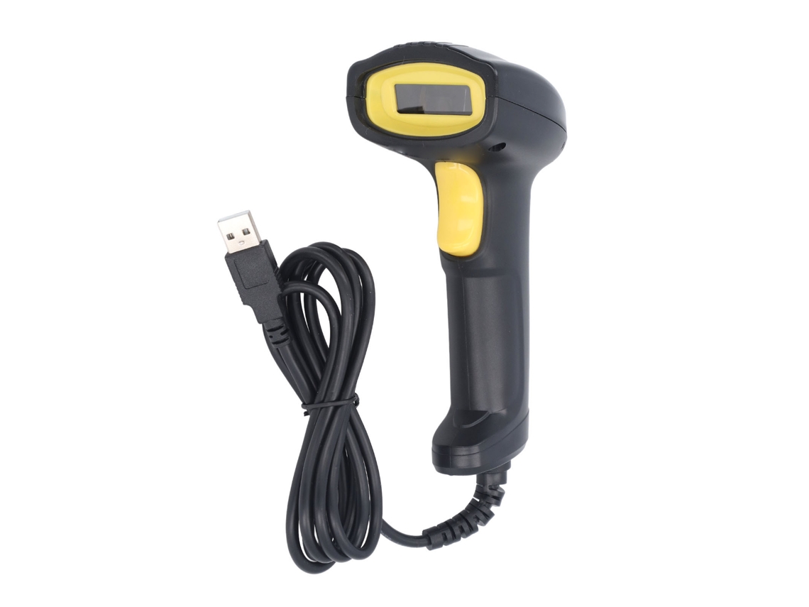 Escáner De Código De Barras 1d Portátil Con Cable Usb Para Tiendas, Supermercados Y Almacenes.
