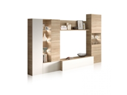 Salón Essential Blanco - Roble 260 x 185 x 42cm cm