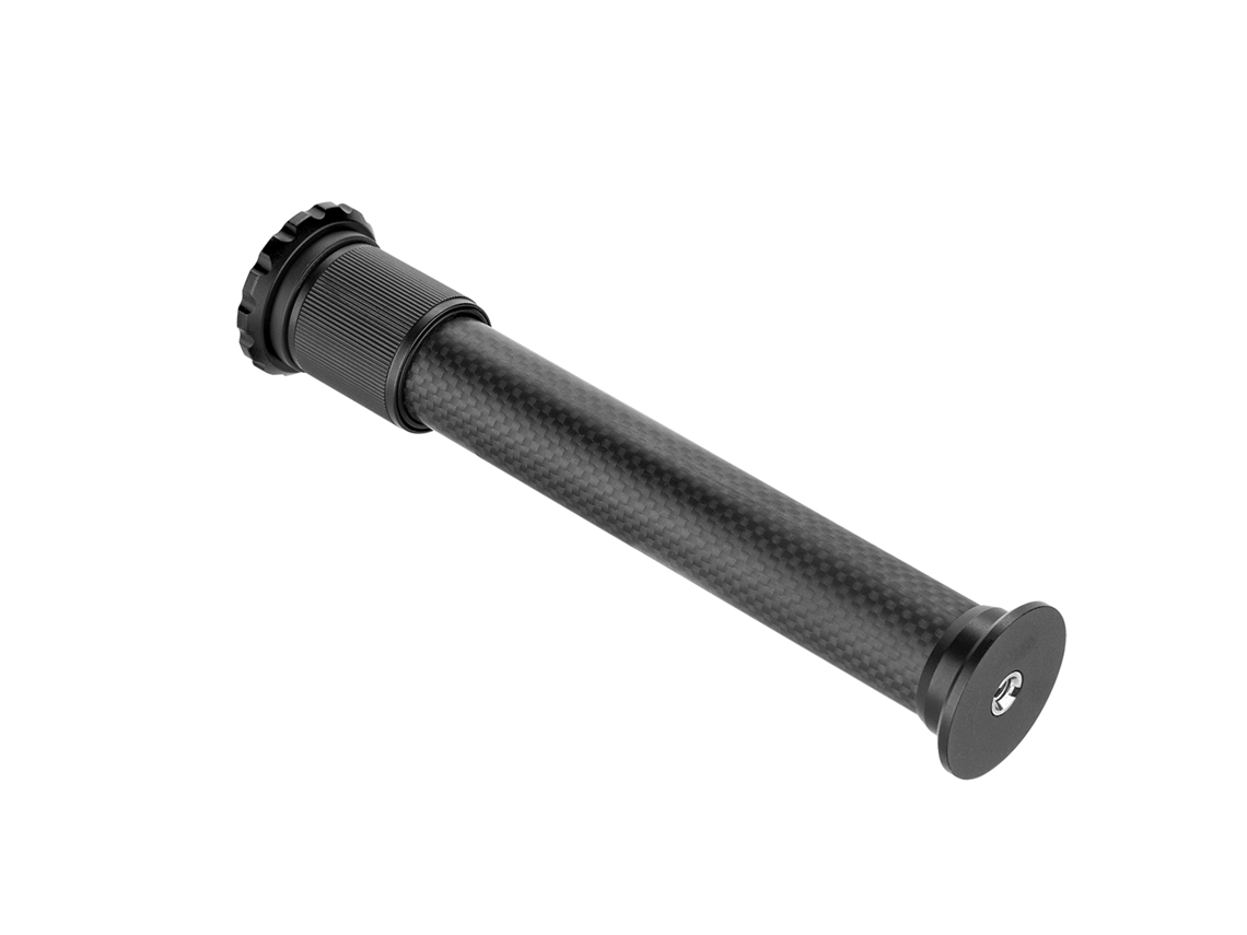 Palo Extensible De Carbono Para Trípode Y Monopié 2 Secciones Altura Máxima 32cm Tornillo 1/4 Pulgada