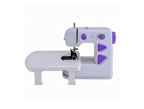 Máquina De Coser Mini Ajustable Doble Rosca 2 Velocidades Pedal Antideslizante SUNNING