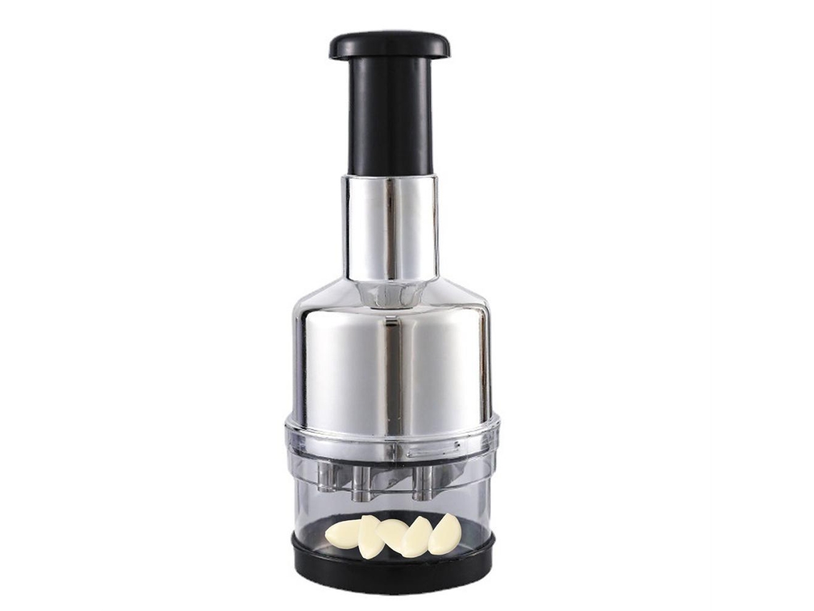 Triturador De Ajos Manual Con Cuchillas De Acero Inoxidable Para Pimientos, Cebollas Y Para Cocinar.