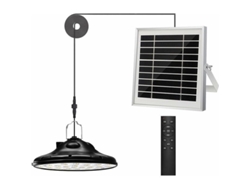 2026altiro-lámpara Solar De Exterior Con 100 Led, 1200 Lúmenes, Lámpara Colgante Solar Con 3 Modos, Panel Solar Ajustable, Resistente Al Agua Ip66.