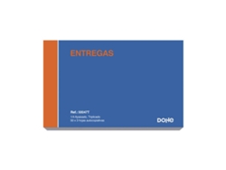 Libreta de entregas, hojas autocopiativas, cuatrimestrales, apaisadas, 50 x 3, triplicadas, Dohe