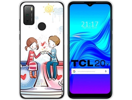 Carcasa TCL 20Y TUMUNDOSMARTPHONE Café Multicolor
