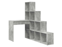 Escritorio de secretaria | Mesa | Escritorio de esquina, Gris, 101,5 x 149,5 x 149,5 cm