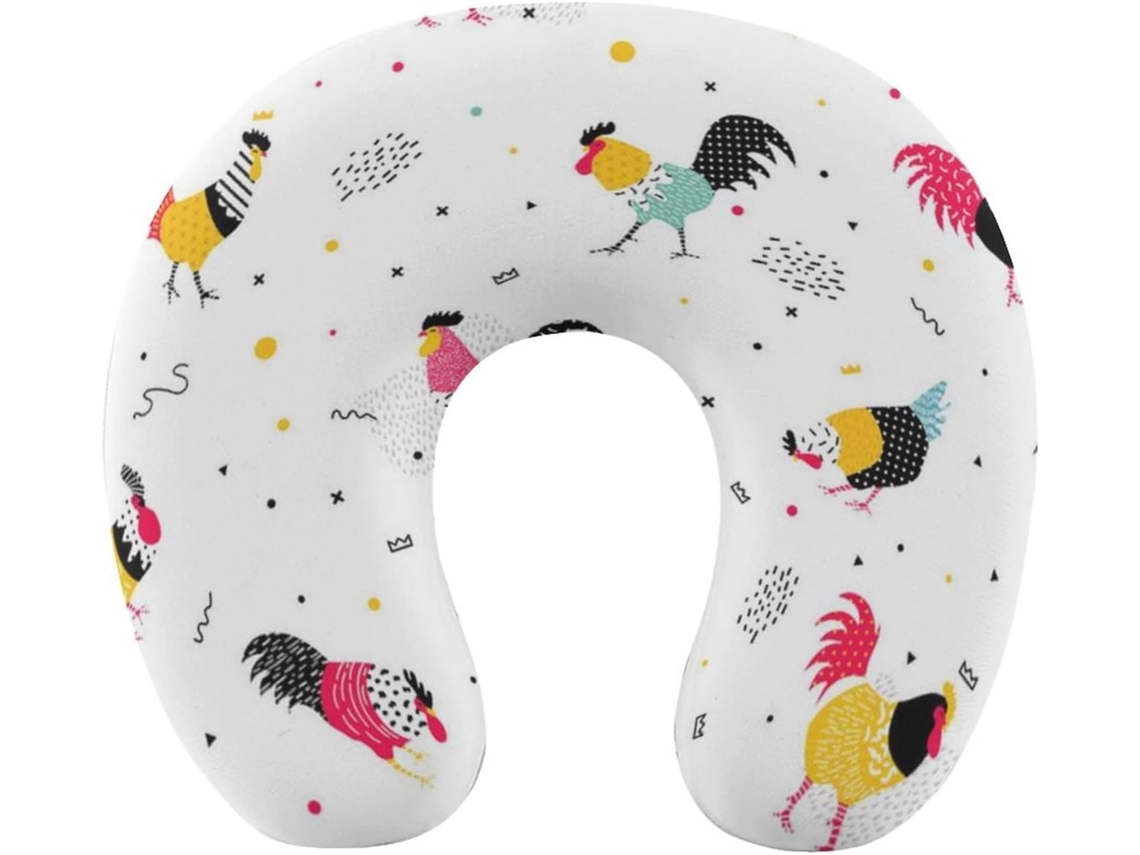 Almohada Viaje Barbilla, Cervical, Espuma Viscoelástica Viscoelástica Fácil Relajación Cómodos