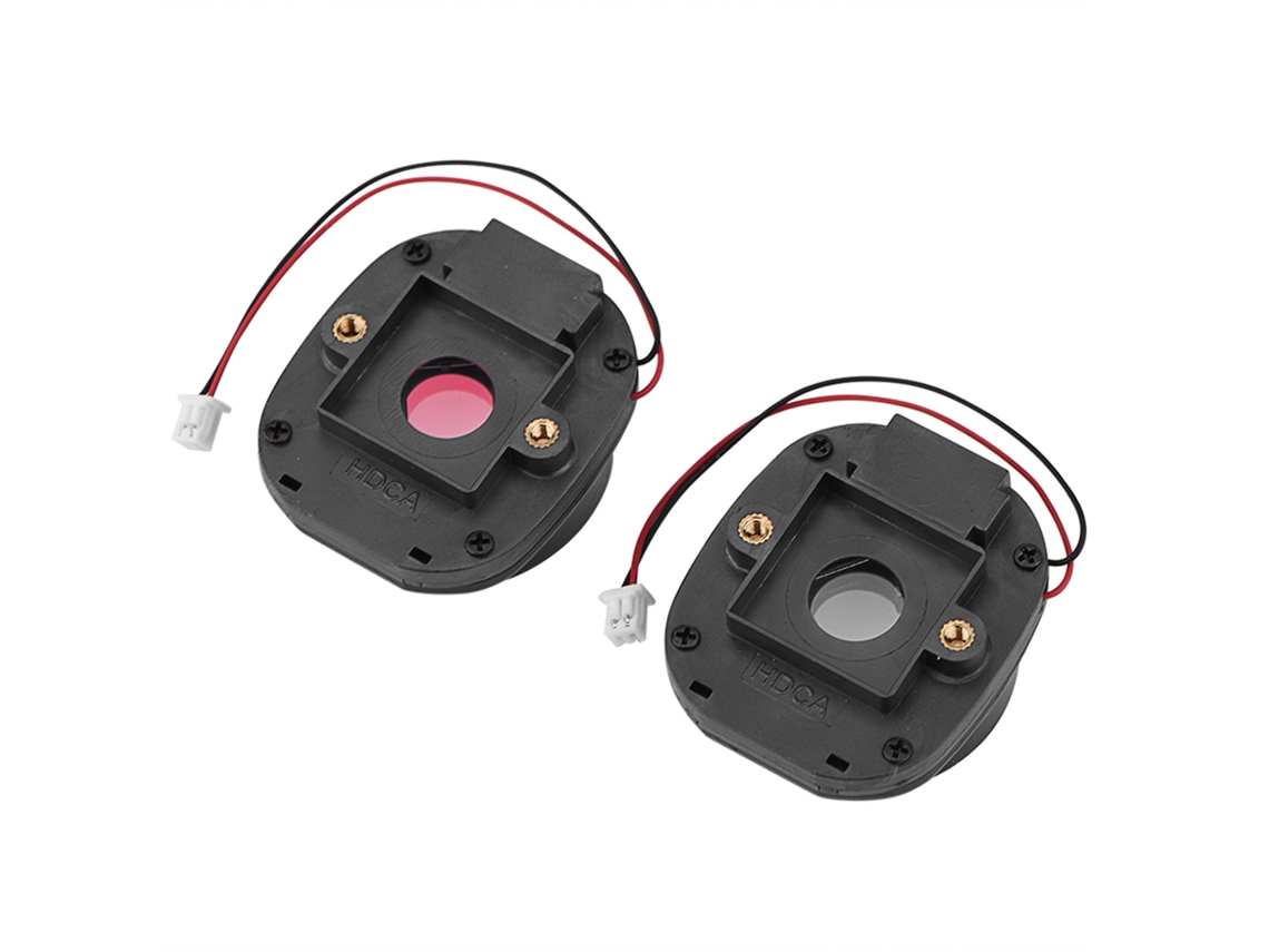 2 Filtros Ir Con Interruptor De Montaje Cs Para Cámaras De Seguridad Ip Hd (día/noche)