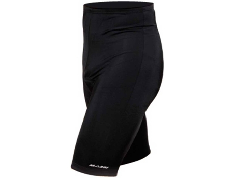 Pantalones Cortos para Hombre MASSI Tech Negro para Ciclismo (S)